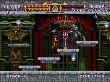 Изображение игры: Castlevania: The Adventure ReBirth
