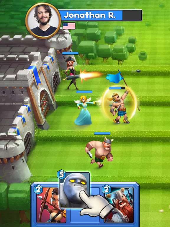 Изображение игры: Castle Crush: Epic Strategy Game