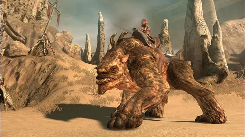 Изображение игры: Golden Axe: Beast Rider