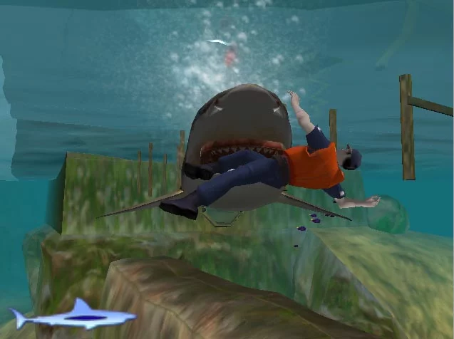 Изображение игры: Jaws Unleashed