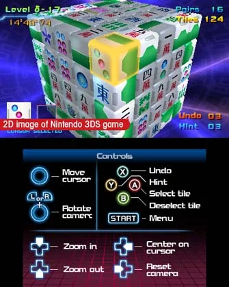 Изображение игры: Mahjong Cub3d