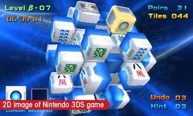 Изображение игры: Mahjong Cub3d