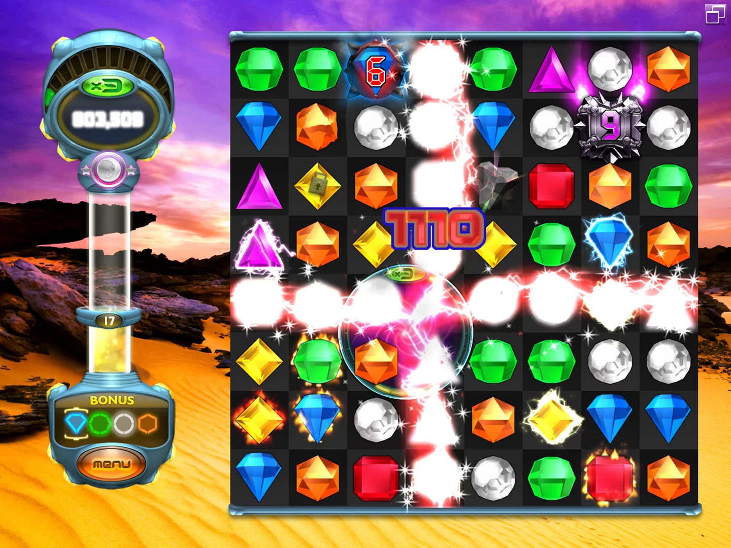 Изображение игры: Bejeweled Twist