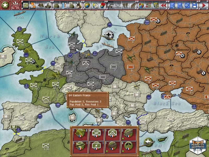 Изображение игры: Gary Grigsby's World at War: A World Divided