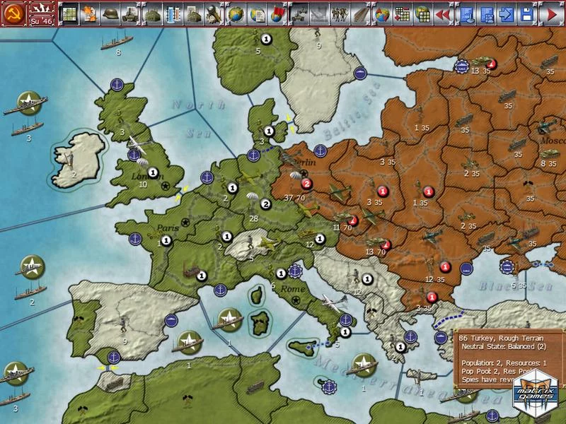 Изображение игры: Gary Grigsby's World at War: A World Divided