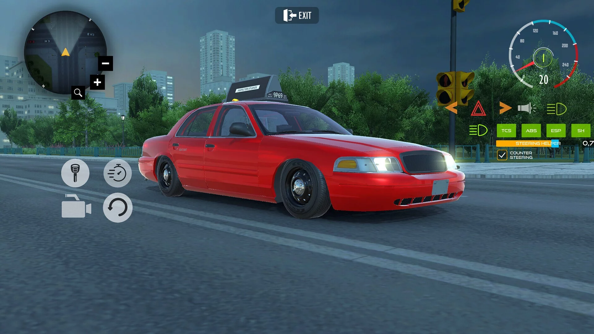 Изображение игры: Taxi Driver Simulator: Car Parking