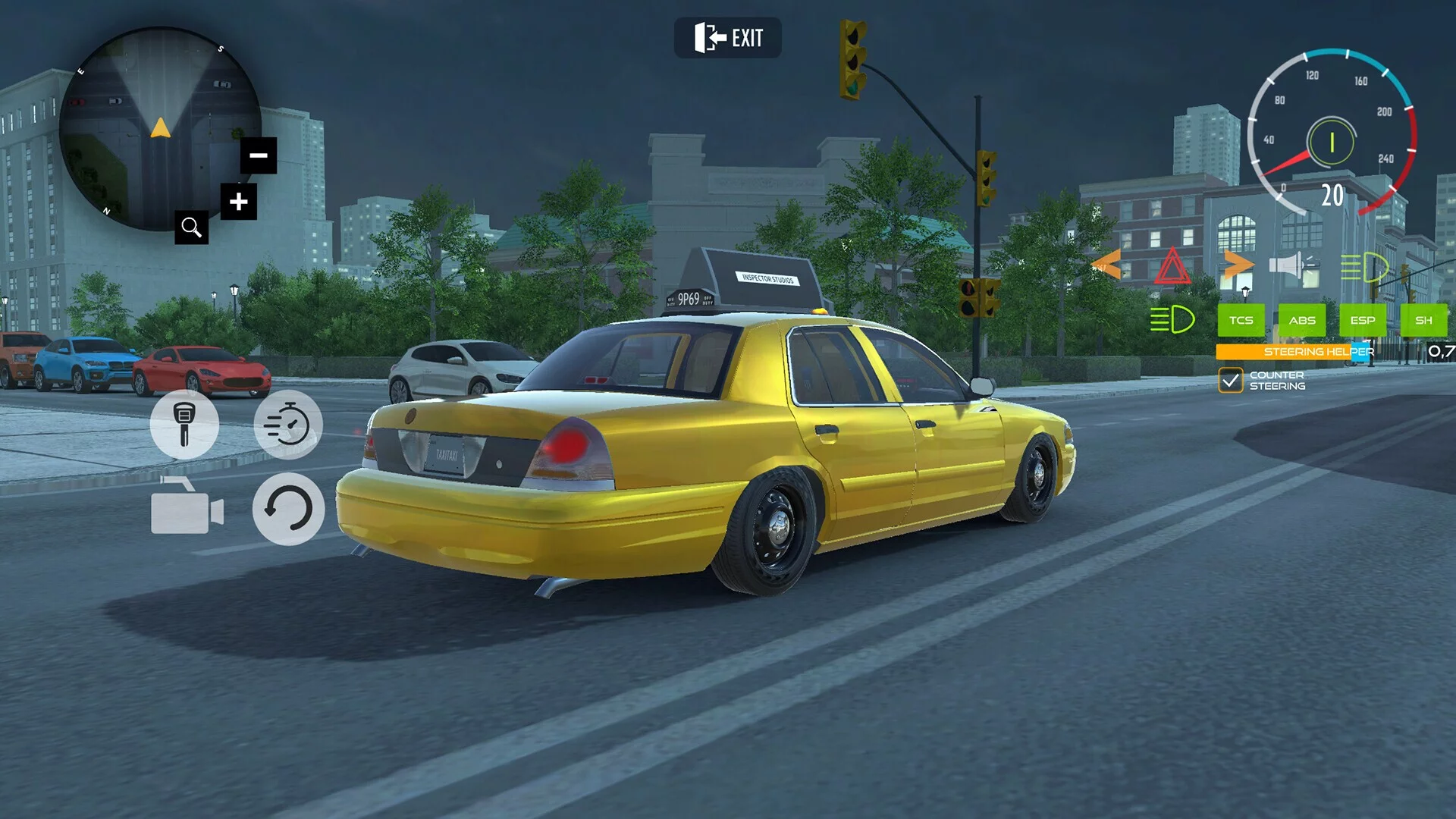 Изображение игры: Taxi Driver Simulator: Car Parking
