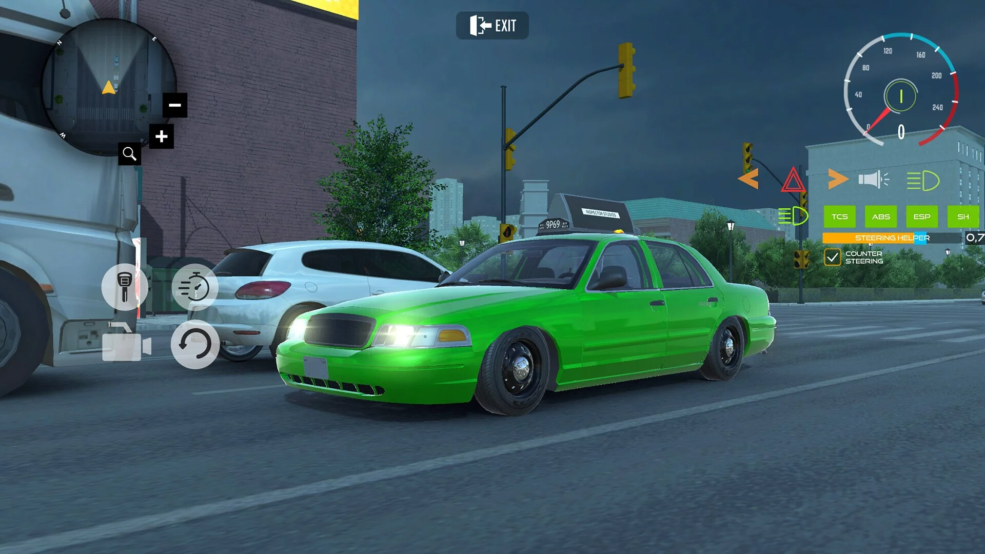Изображение игры: Taxi Driver Simulator: Car Parking