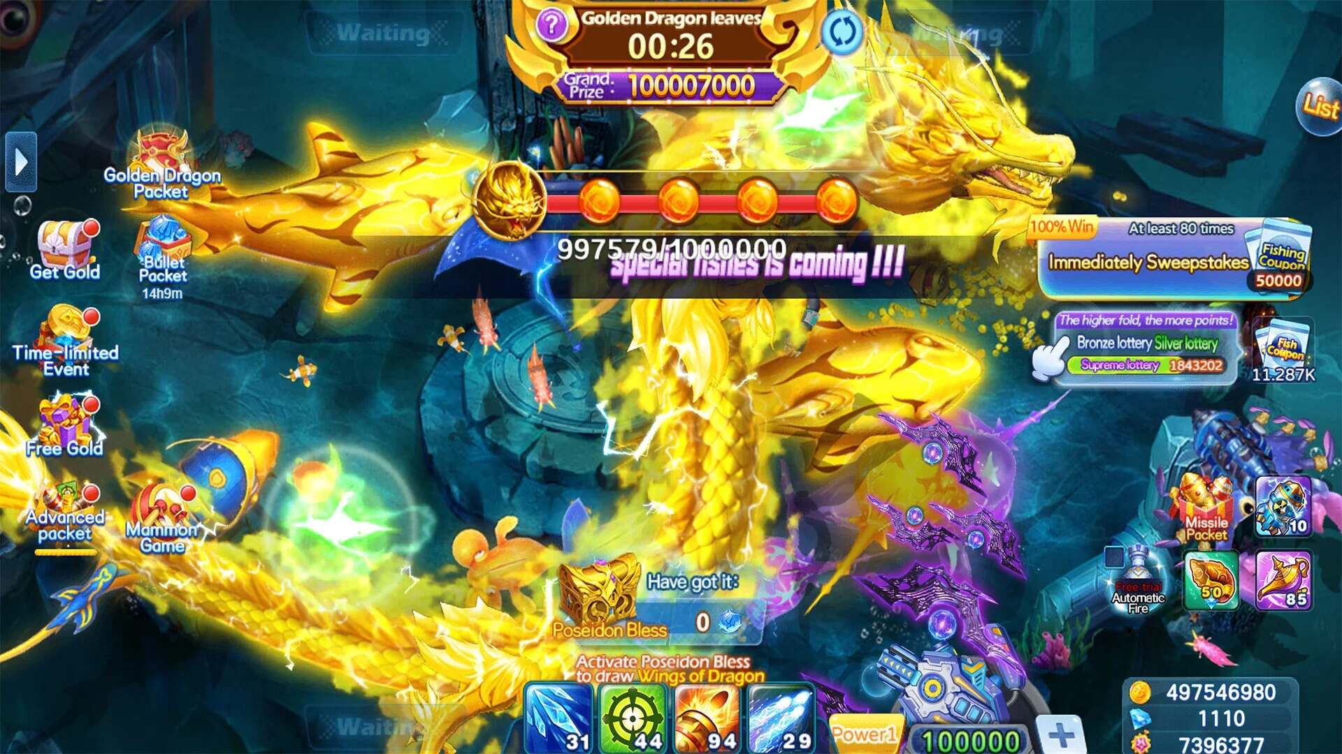 Изображение игры: King Fishing
