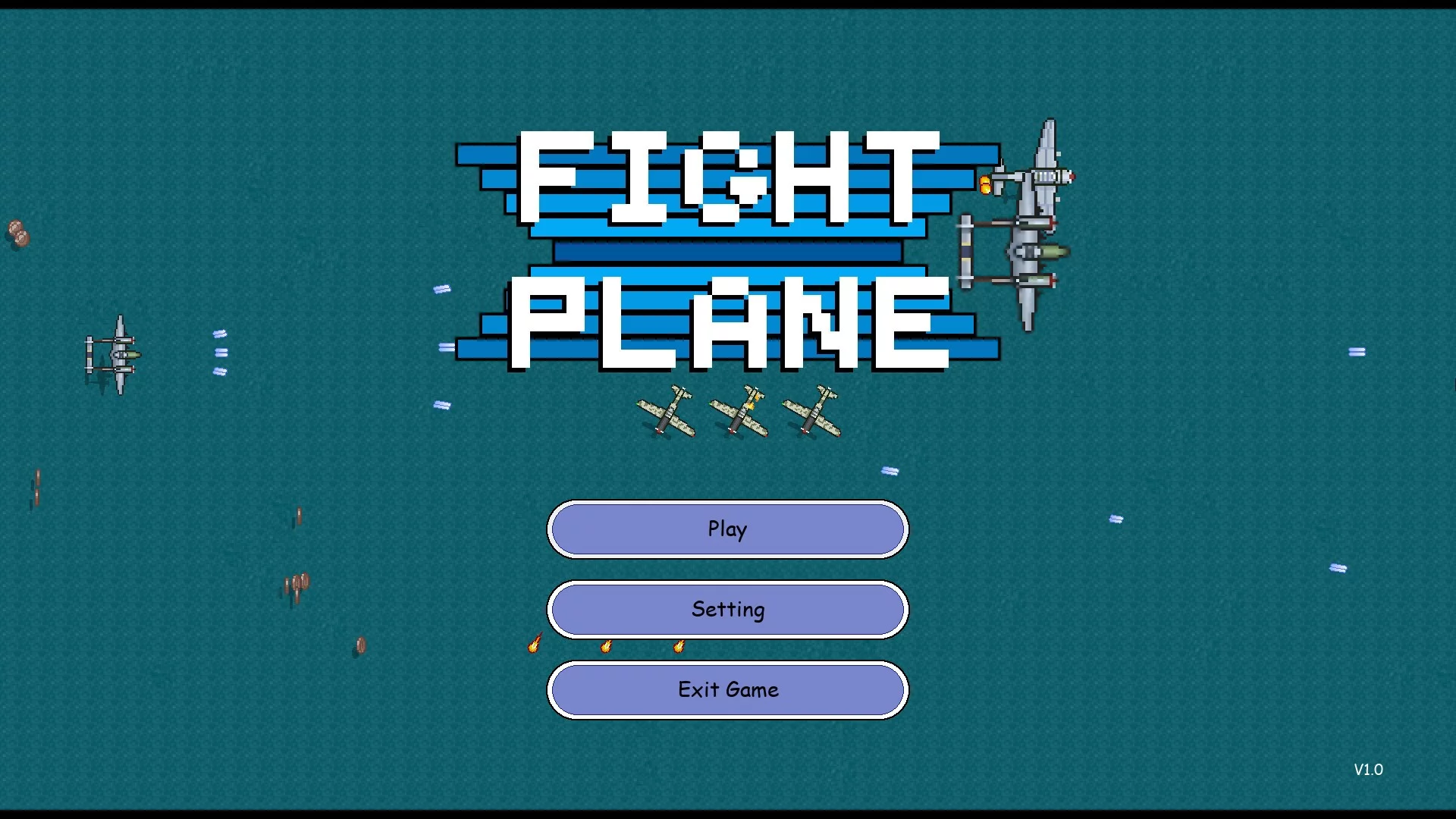Изображение игры: FIGHT PLANE 機戰