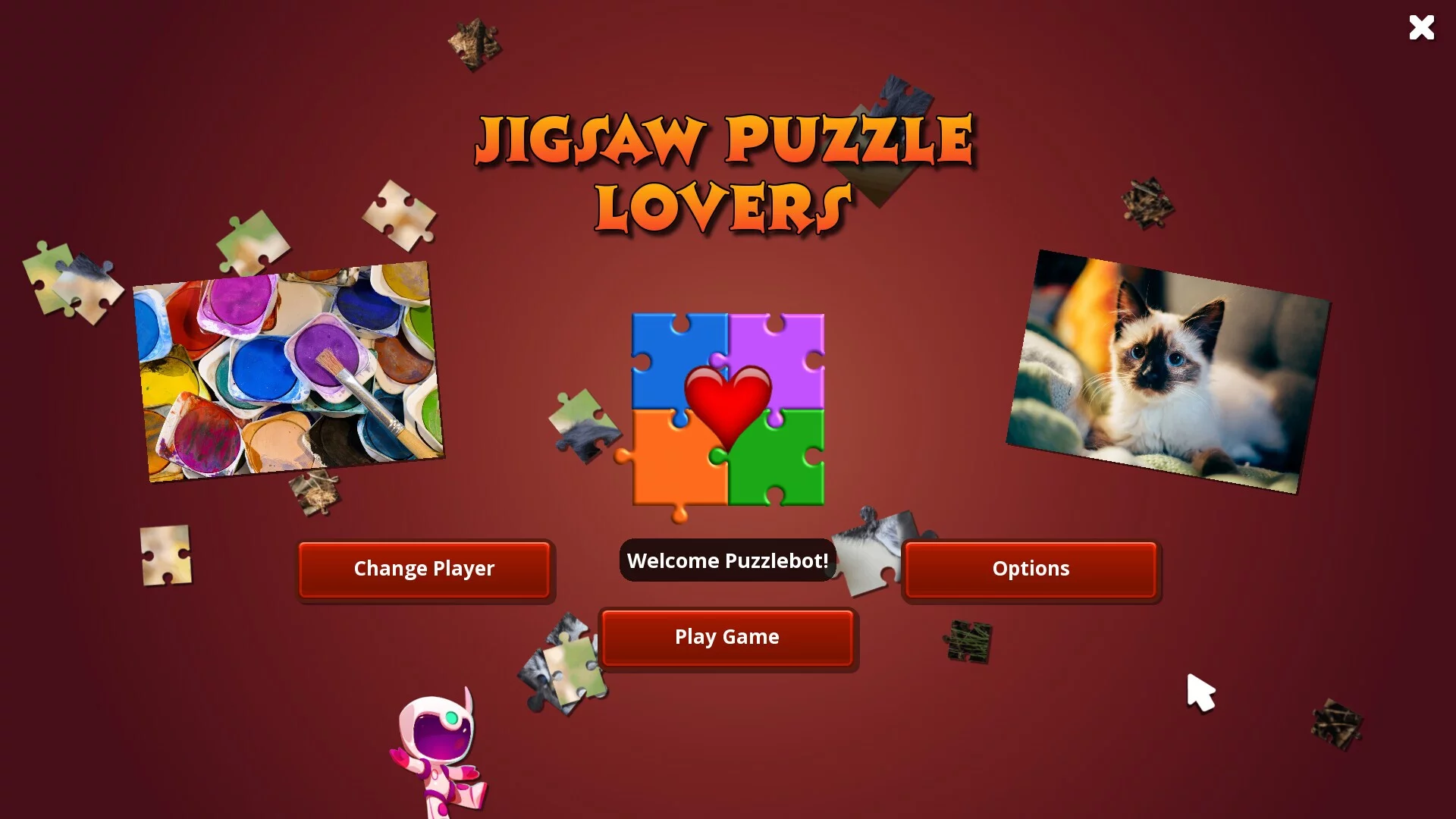 Изображение игры: Jigsaw Puzzle Lovers