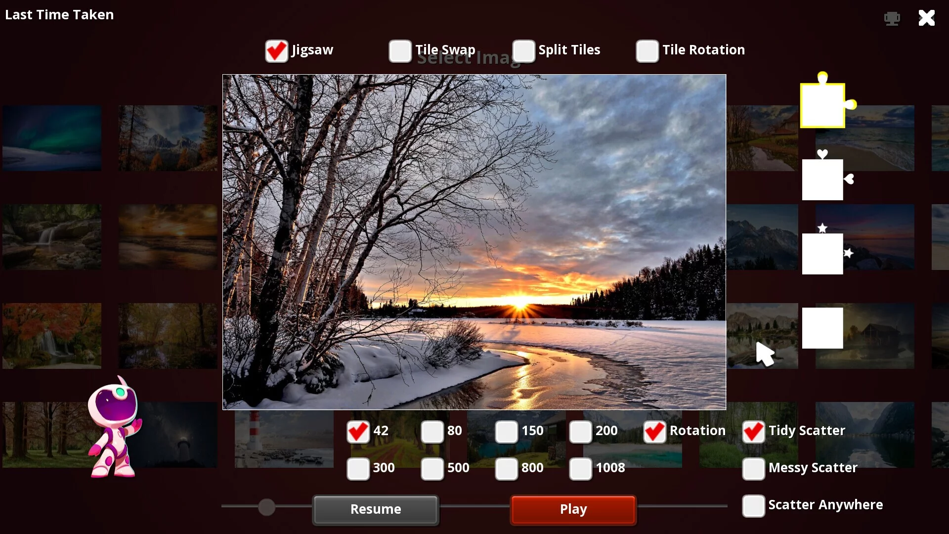 Изображение игры: Jigsaw Puzzle Lovers