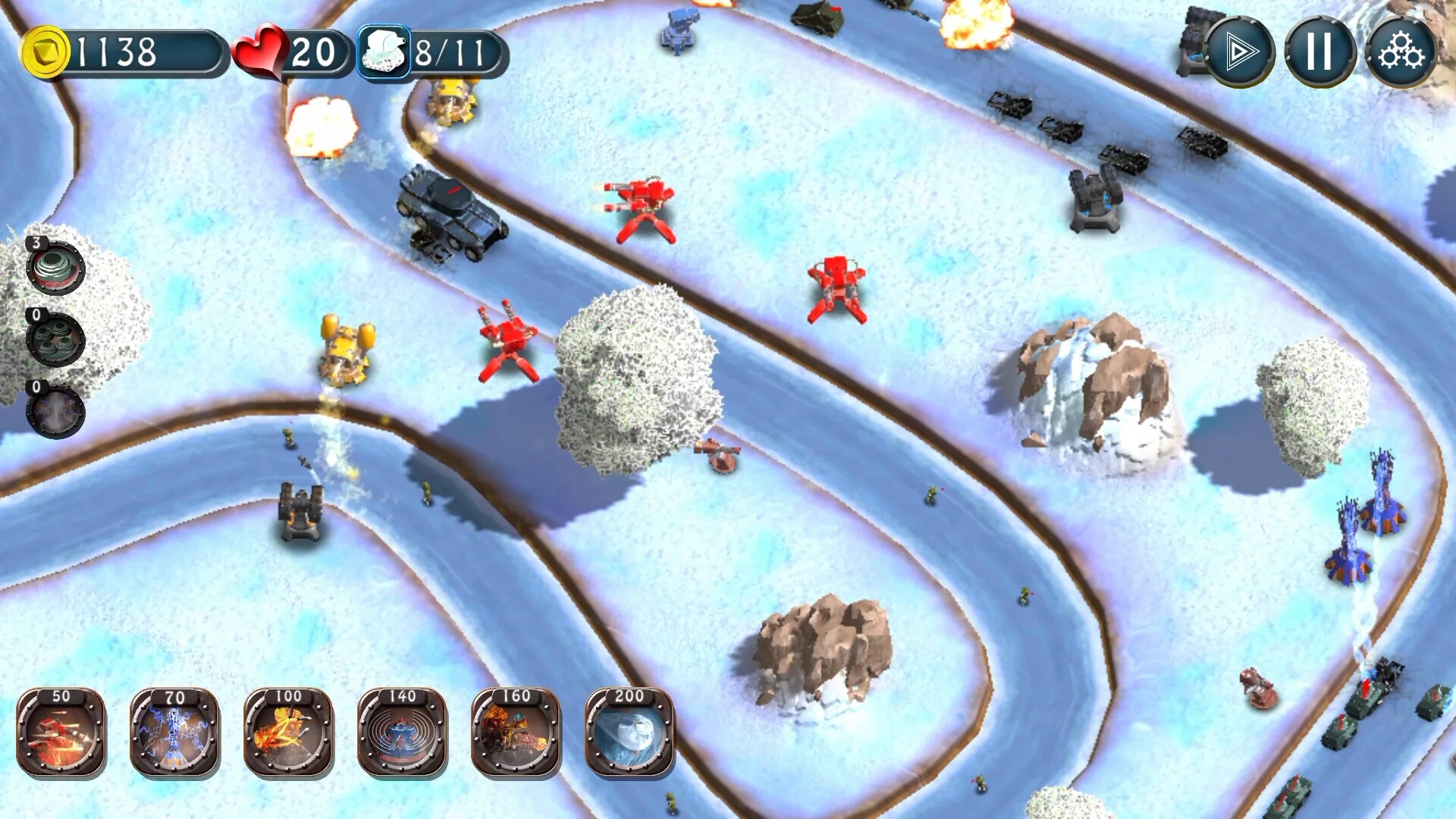 Изображение игры: Minibots TD