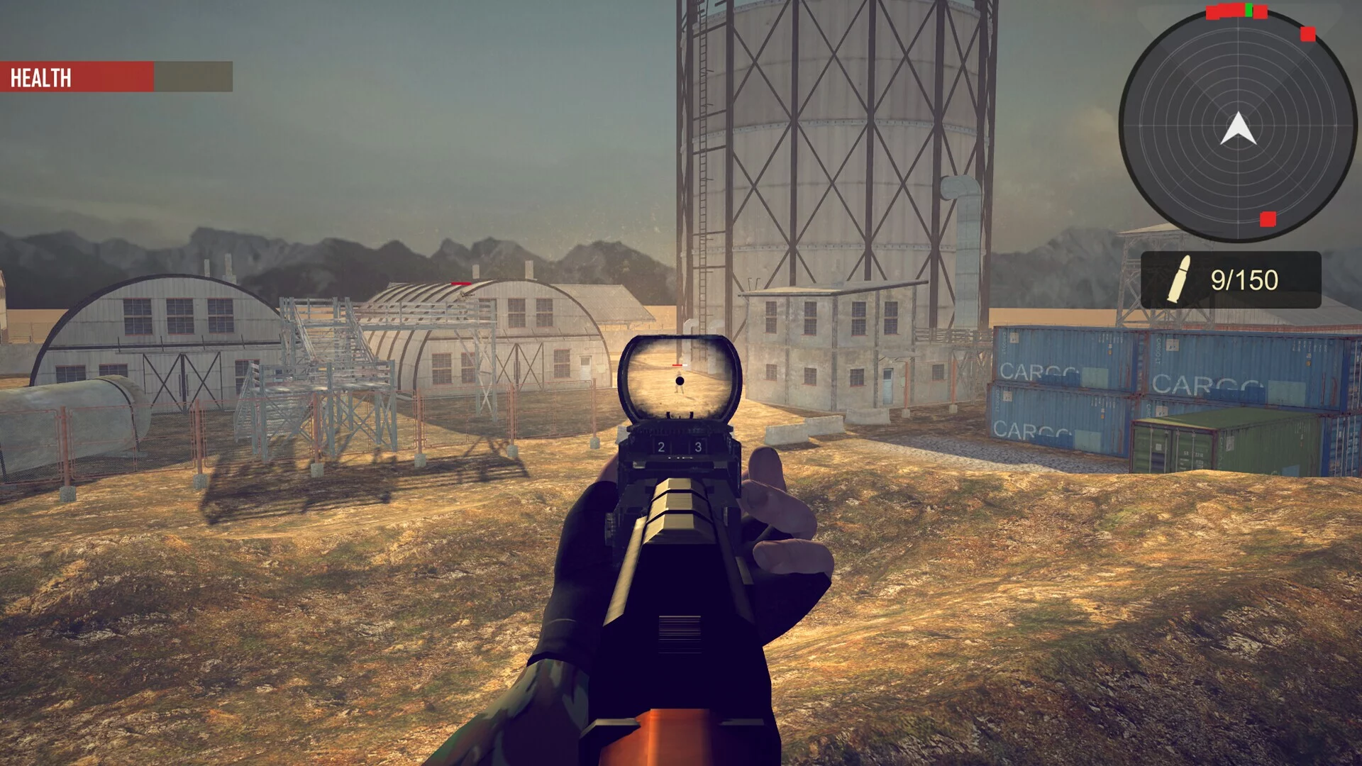 Изображение игры: Army War: Shooting Simulator