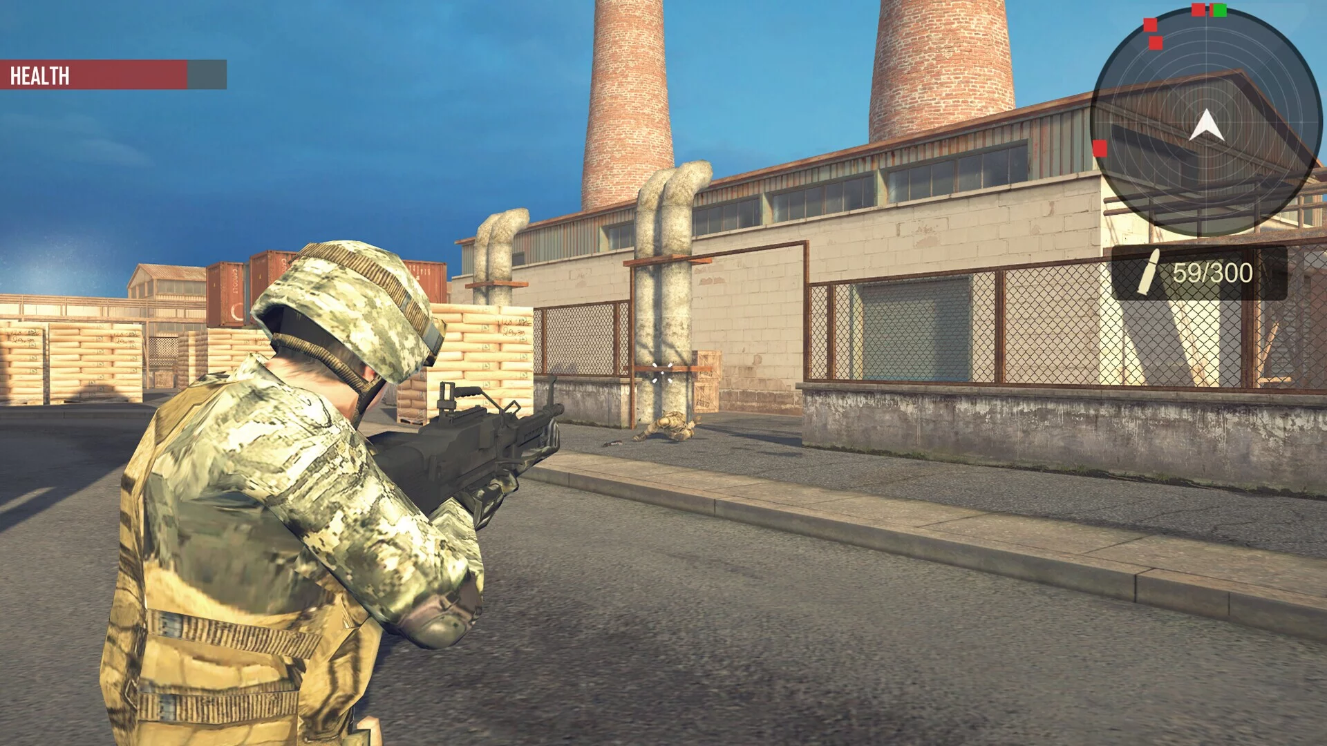Изображение игры: Army War: Shooting Simulator