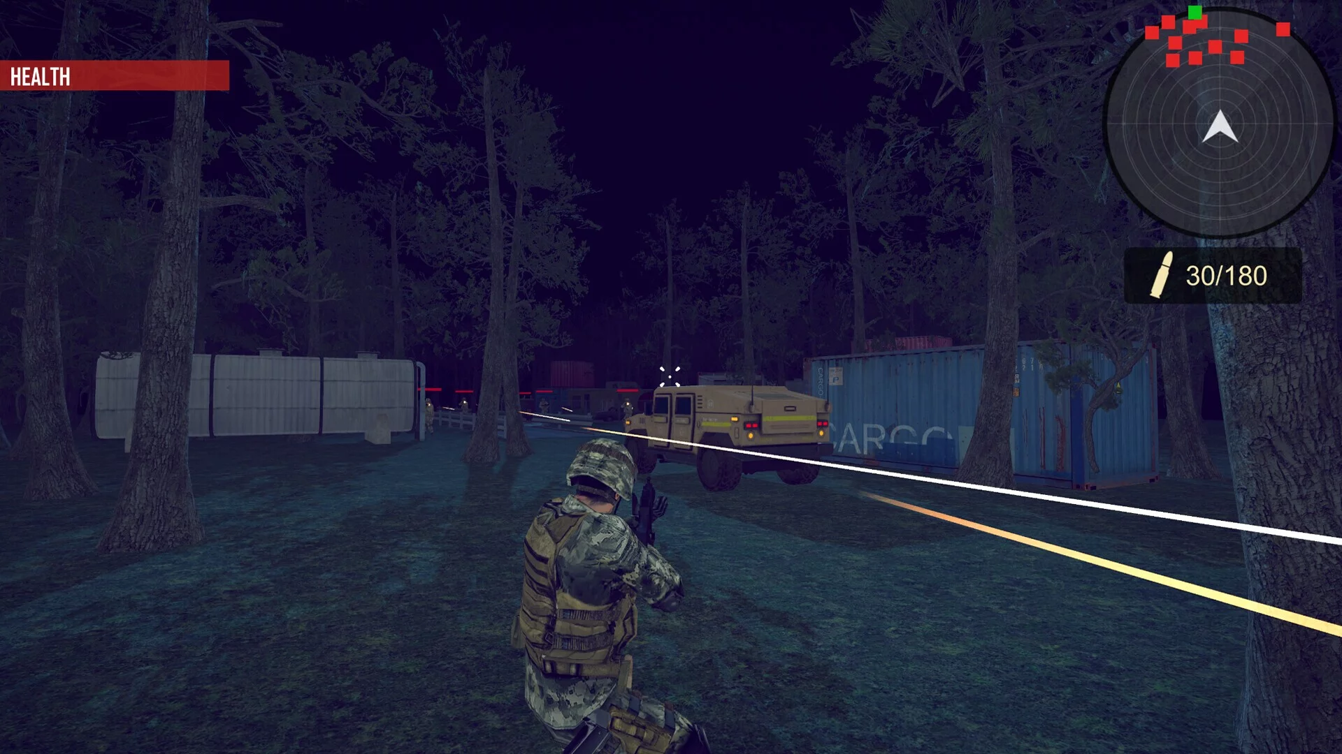 Изображение игры: Army War: Shooting Simulator