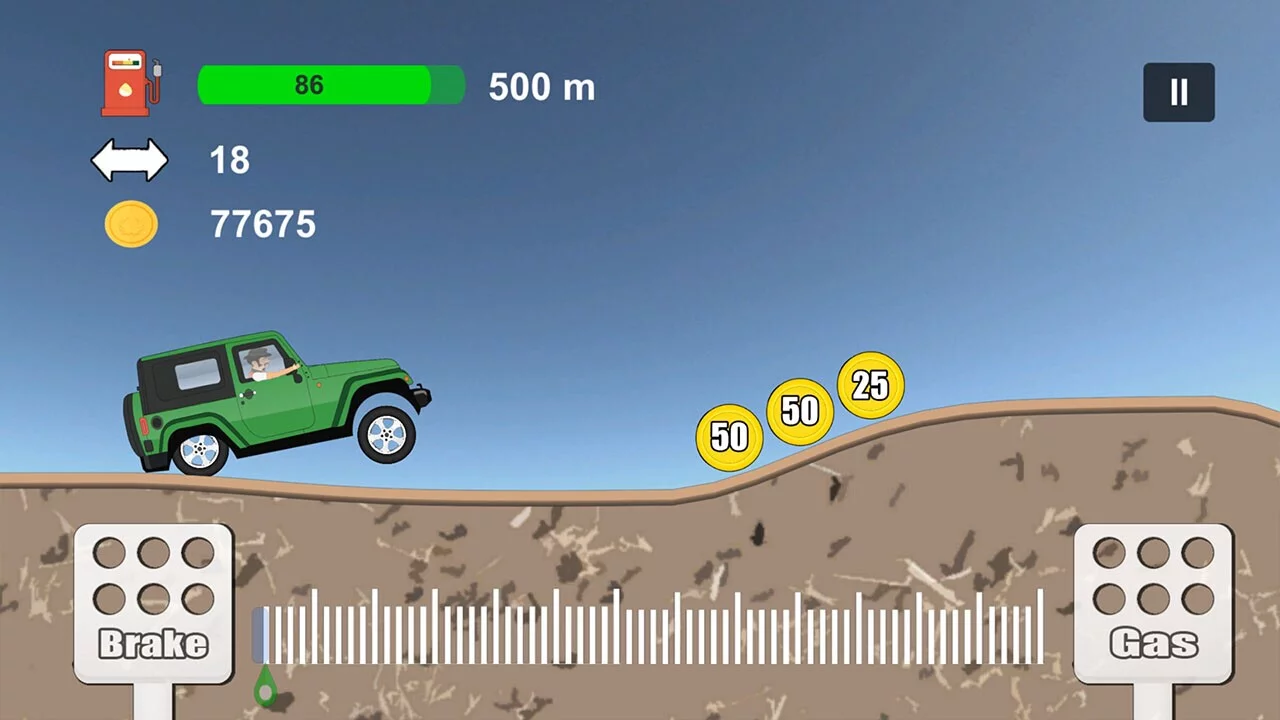 Изображение игры: Hill Climb