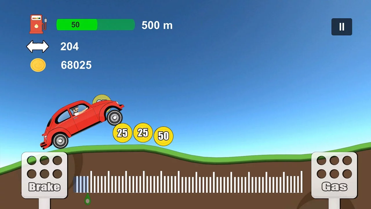 Изображение игры: Hill Climb