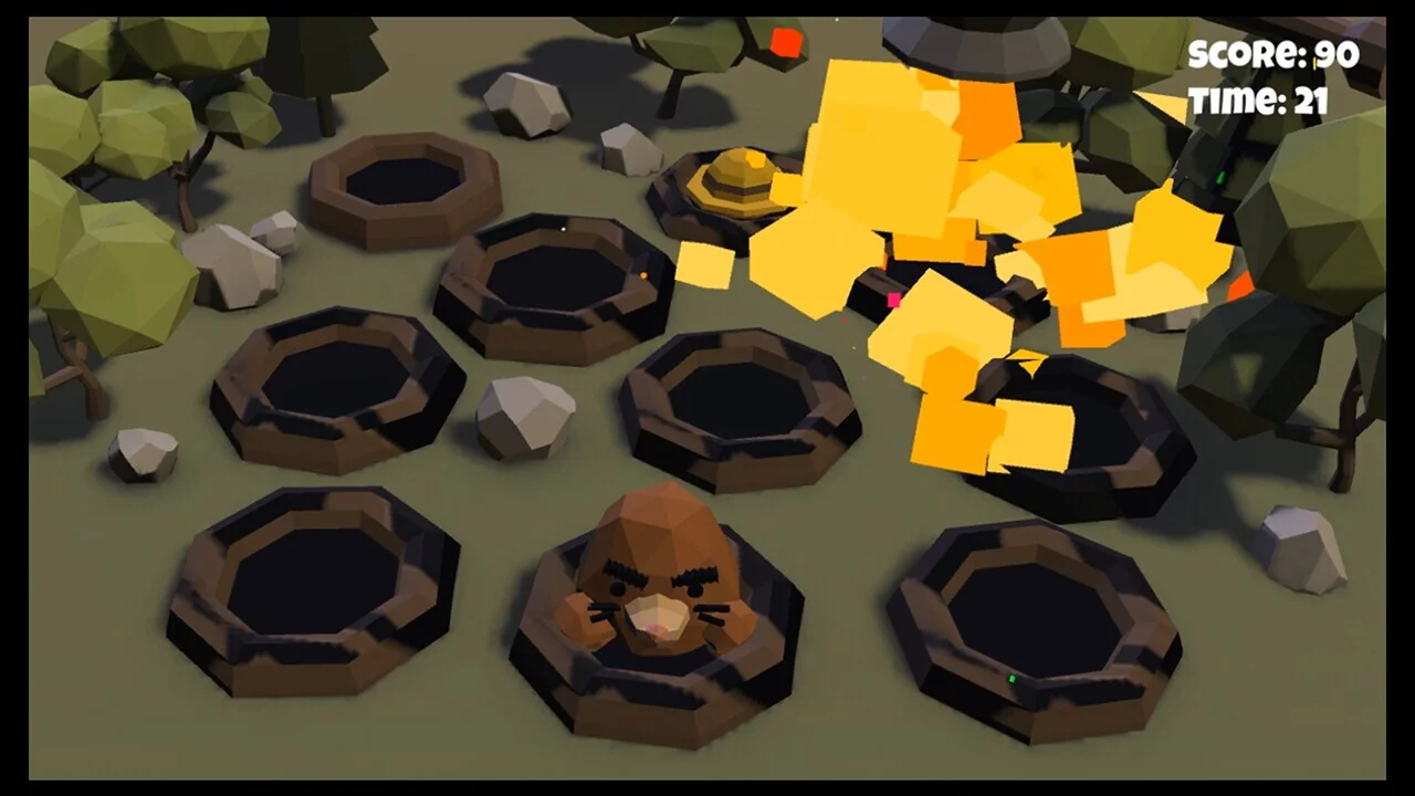 Изображение игры: 3D Whac-A-Mole