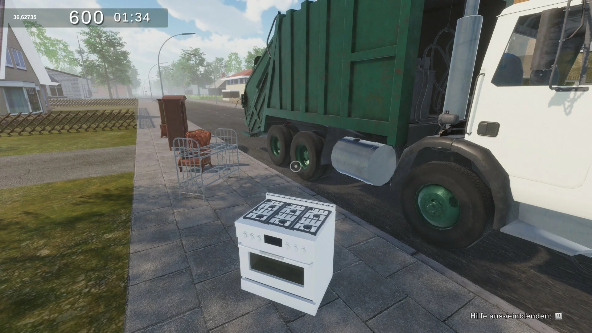 Изображение игры: Garbage Truck Simulator