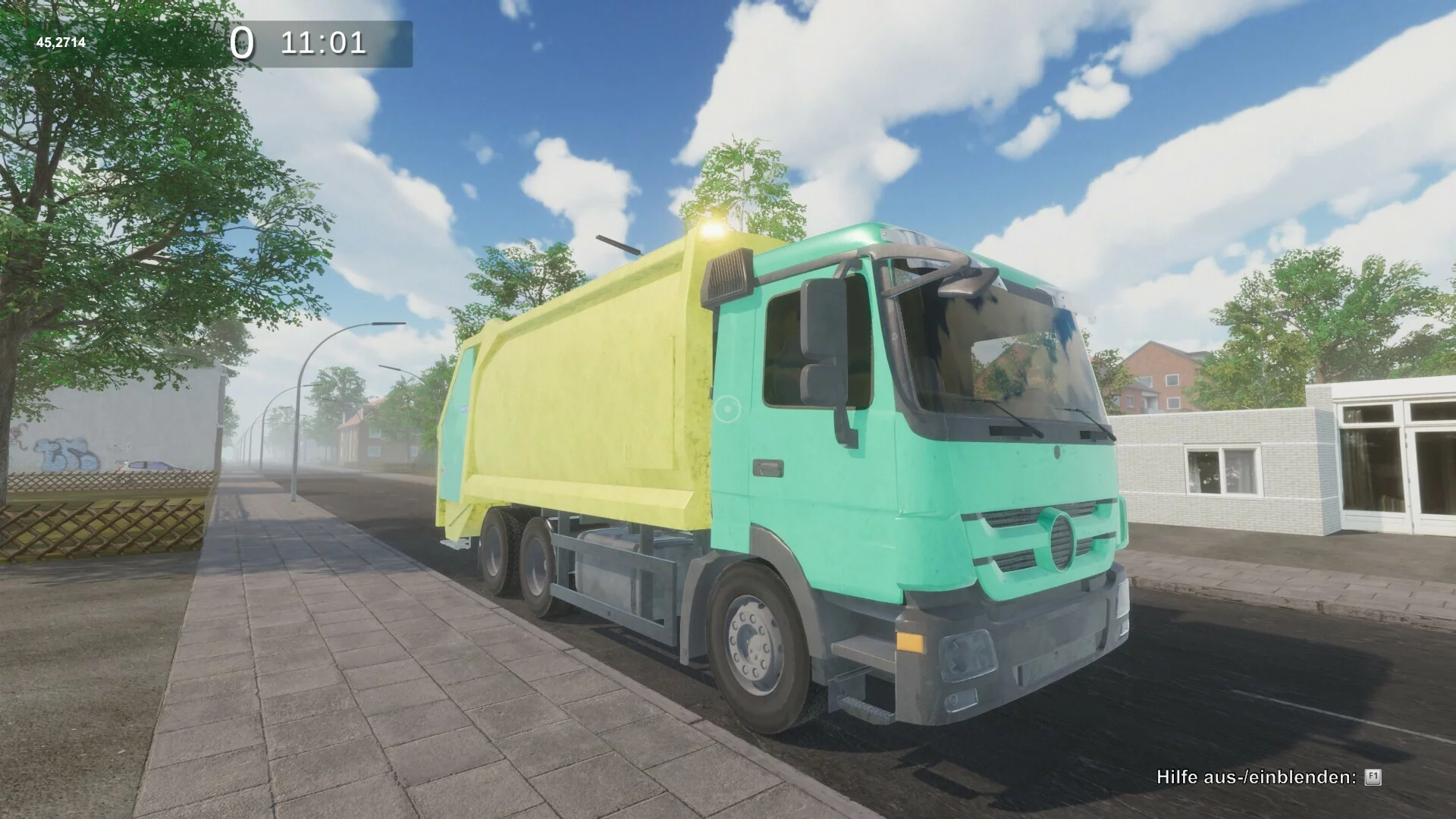 Изображение игры: Garbage Truck Simulator