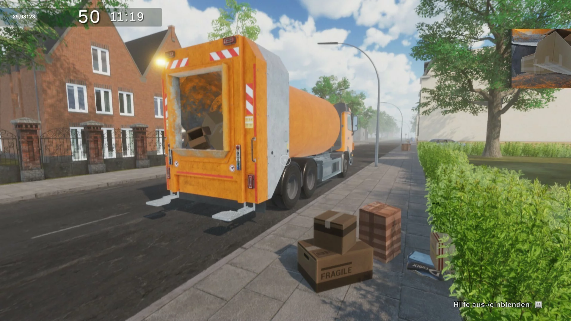 Изображение игры: Garbage Truck Simulator