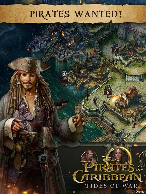 Изображение игры: Pirates of the Caribbean: Tides of War