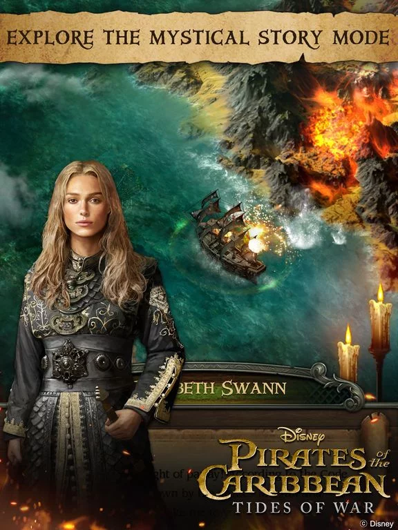 Изображение игры: Pirates of the Caribbean: Tides of War