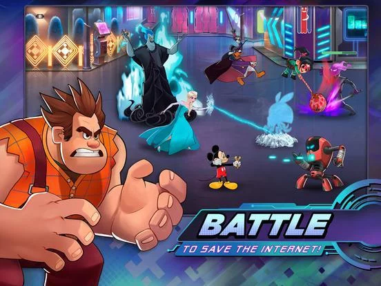 Изображение игры: Disney Heroes: Battle Mode