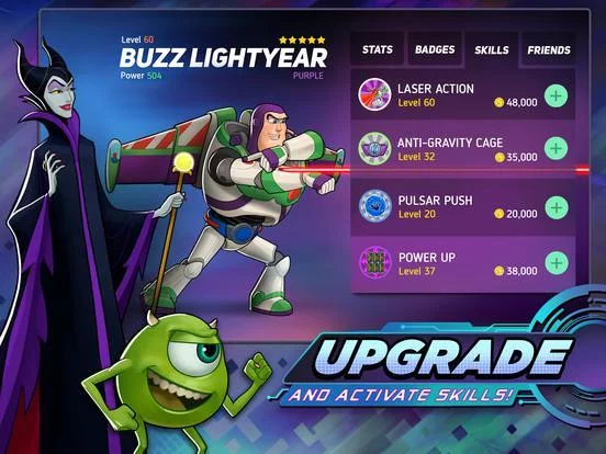 Изображение игры: Disney Heroes: Battle Mode