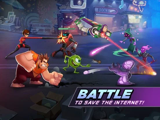 Изображение игры: Disney Heroes: Battle Mode
