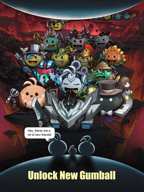 Изображение игры: Gumballs & Dungeons(G&D)