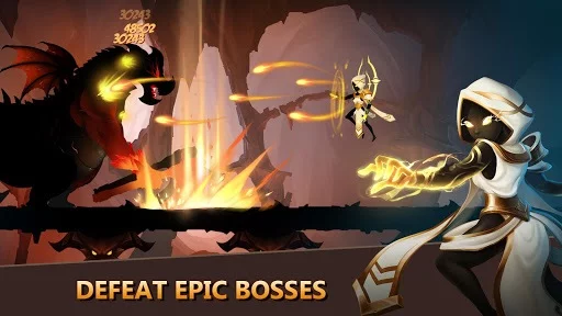 Изображение игры: Stickman Legends: Shadow War Offline Fighting Game
