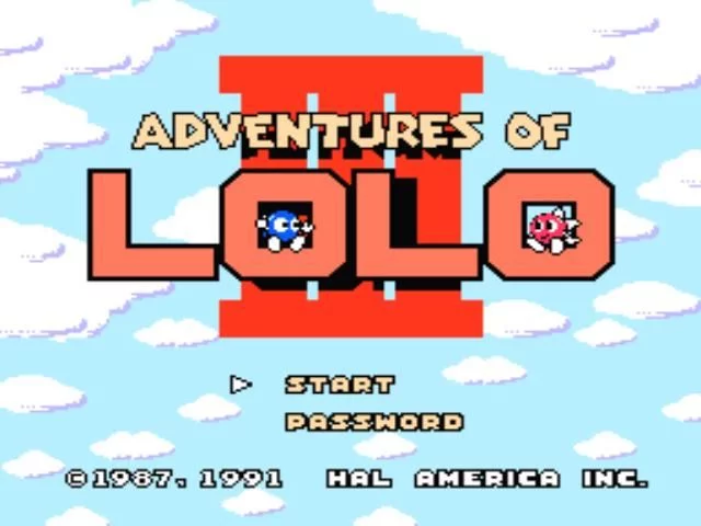 Изображение игры: Adventures of Lolo 3