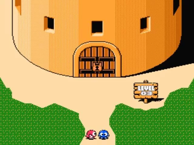 Изображение игры: Adventures of Lolo 3