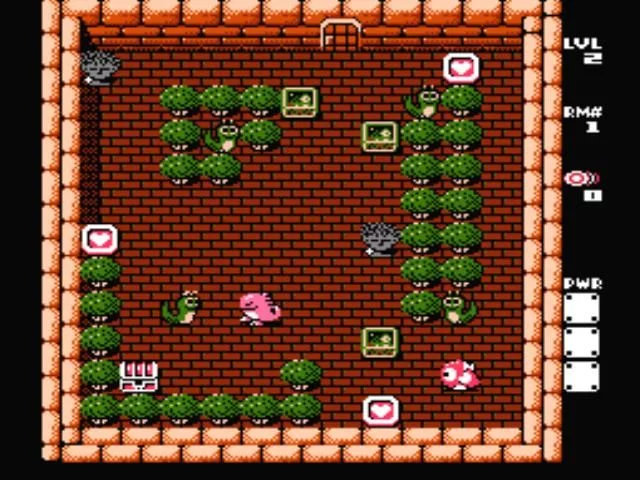 Изображение игры: Adventures of Lolo 3
