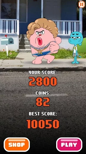 Изображение игры: Sky Streaker - Gumball