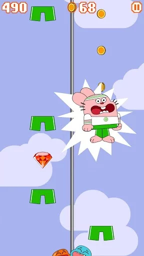 Изображение игры: Sky Streaker - Gumball