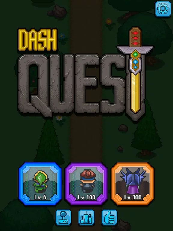 Изображение игры: Dash Quest