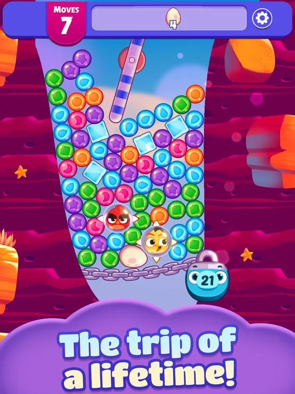 Изображение игры: Angry Birds Dream Blast