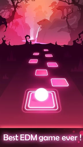 Изображение игры: Tiles Hop: EDM Rush!