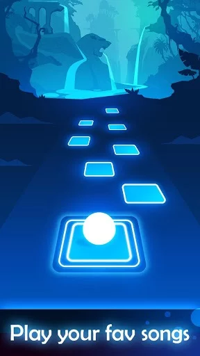 Изображение игры: Tiles Hop: EDM Rush!