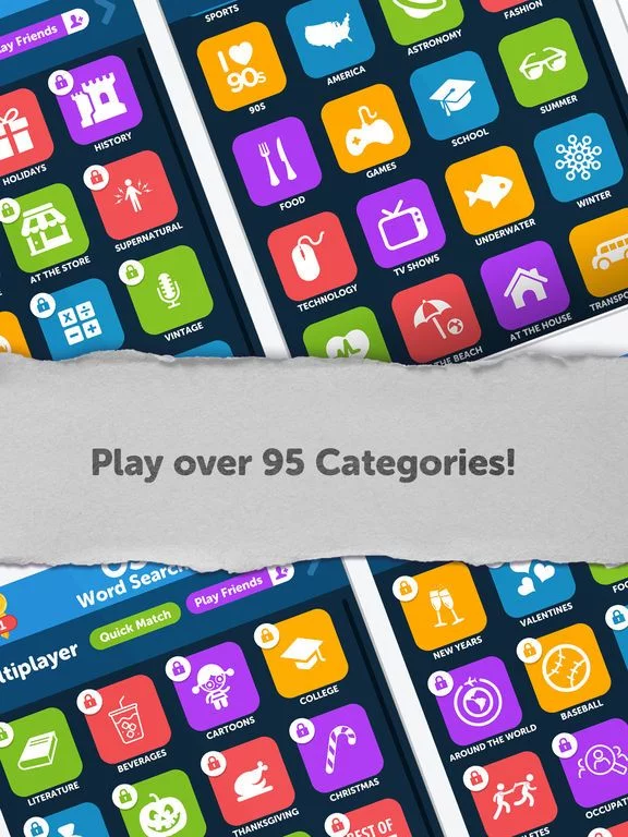 Изображение игры: Infinite Word Search Puzzles