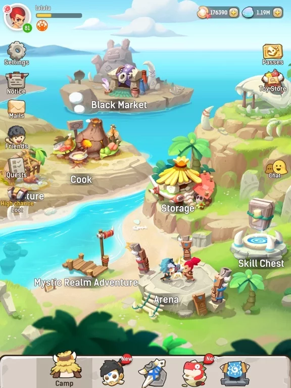 Изображение игры: Ulala: Idle Adventure