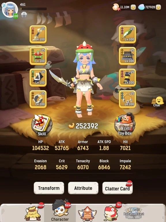 Изображение игры: Ulala: Idle Adventure