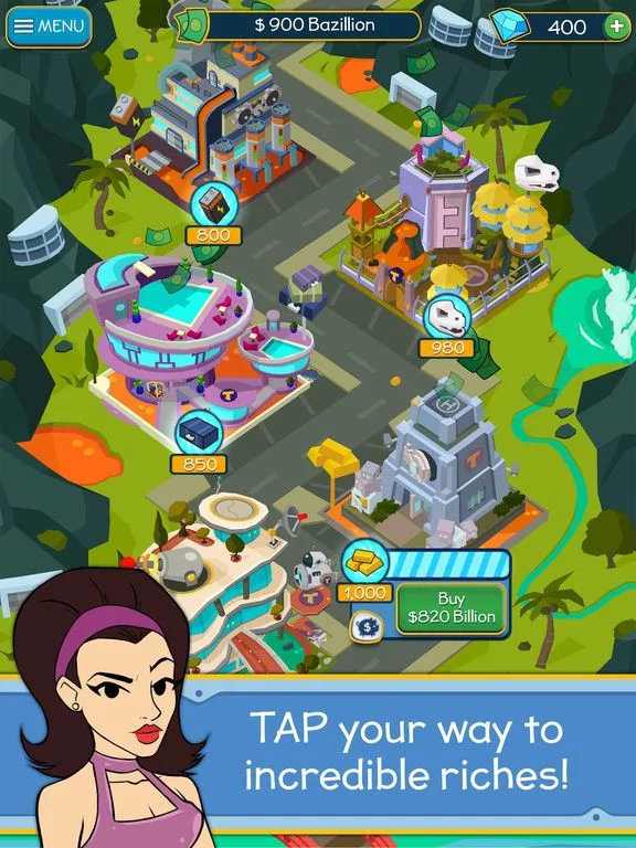 Изображение игры: Taps to Riches