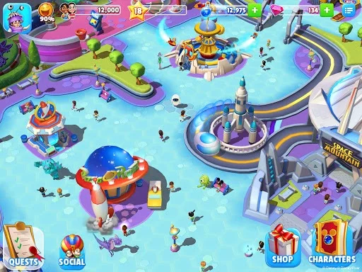 Изображение игры: Disney Magic Kingdoms: Build Your Own Magical Park