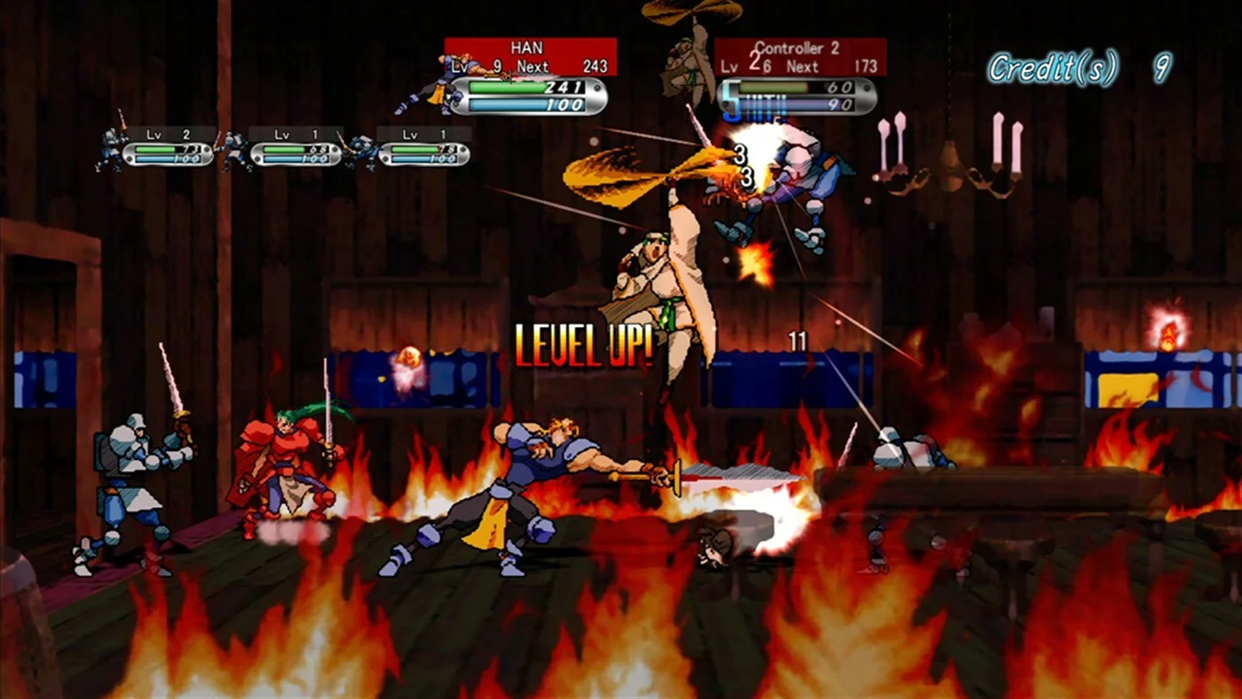 Изображение игры: GUARDIAN HEROES (TM)