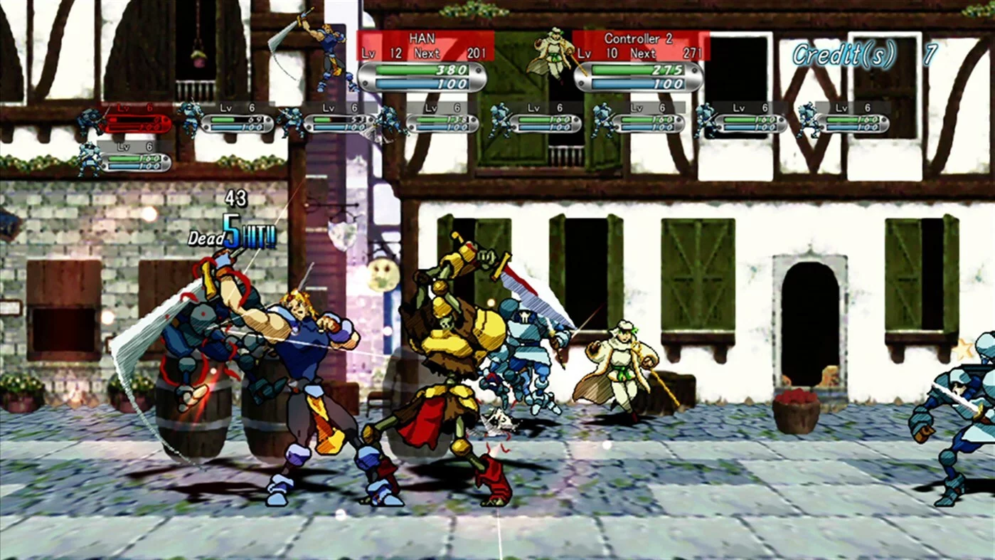 Изображение игры: GUARDIAN HEROES (TM)