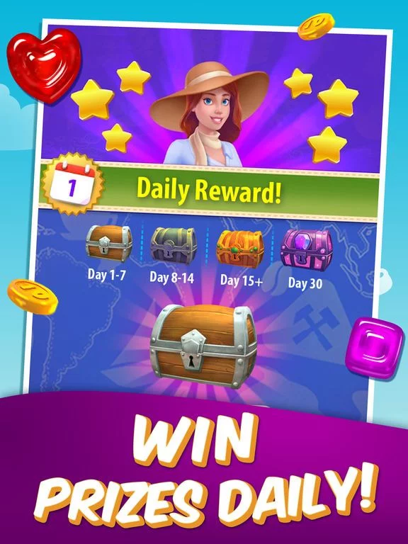 Изображение игры: Gummy Drop! – A Match 3 Game